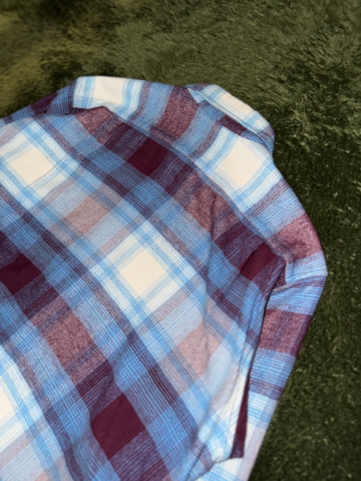 NOMA t.d [3] NOMA t.d. Multi Check Flannel Shirt Size US XL / EU 56 / 4 - 9 Thumbnail