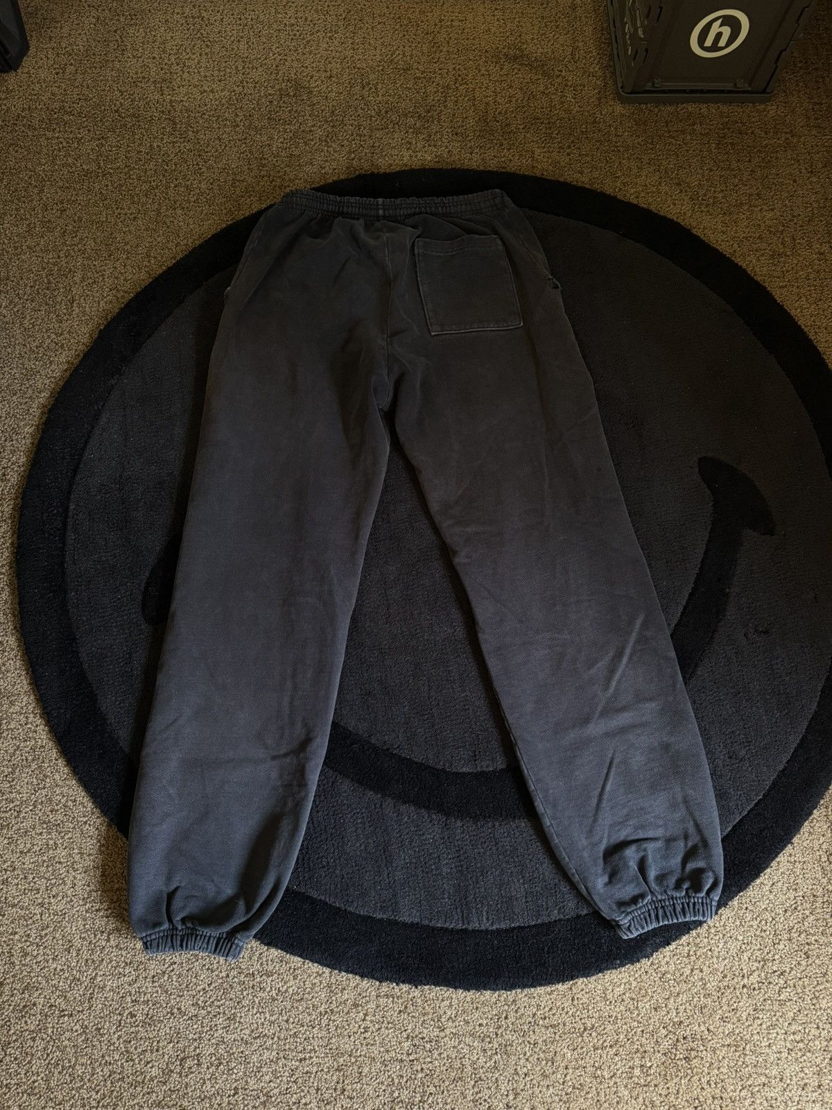 Los Angeles Apparel LAA Faded Black Sweatpants M Size US 32 / EU 48 - 3 Thumbnail