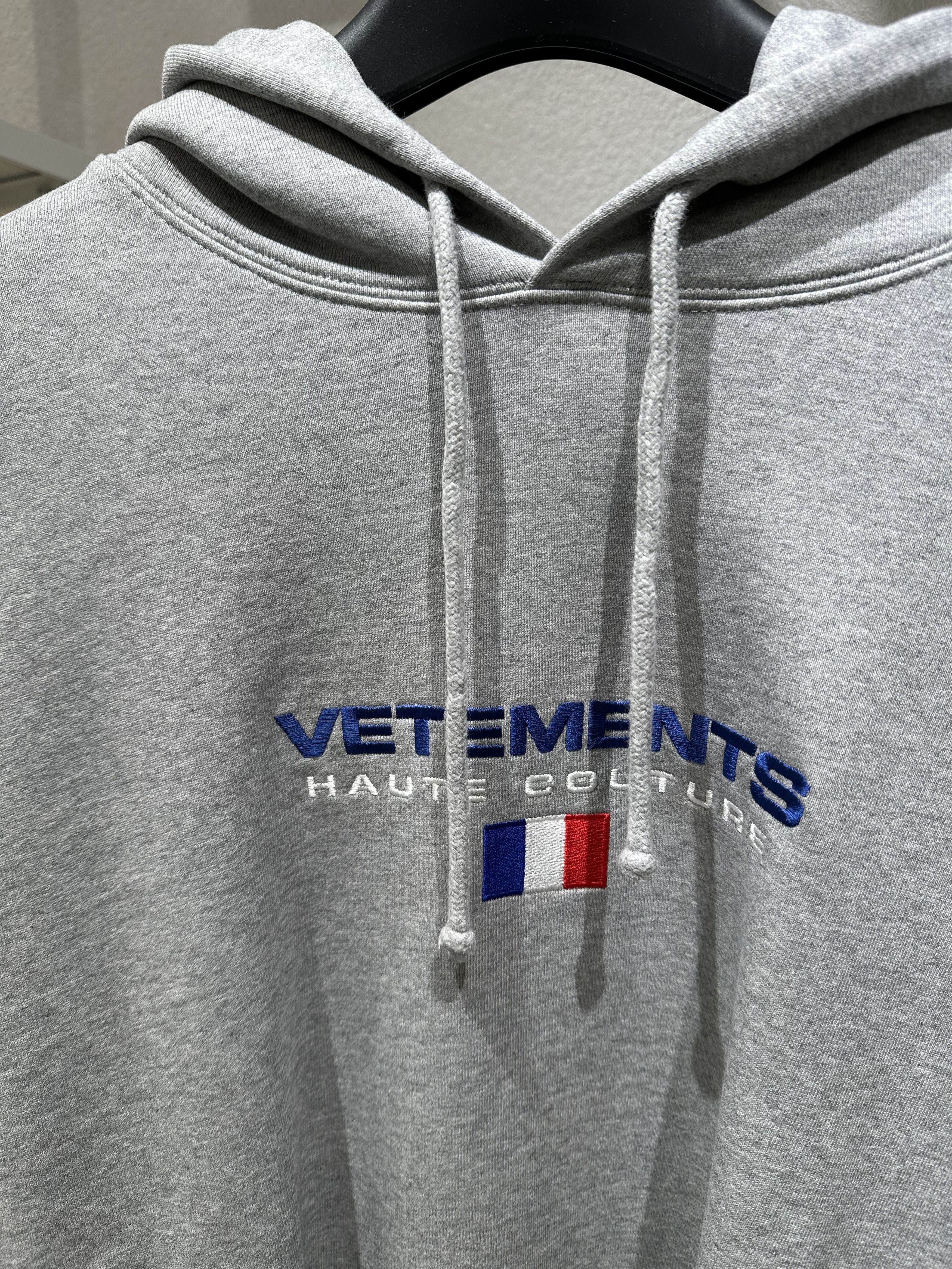 Vetements Vetements haute couture hoodie grey Size US M / EU 48-50 / 2 - 3 Thumbnail