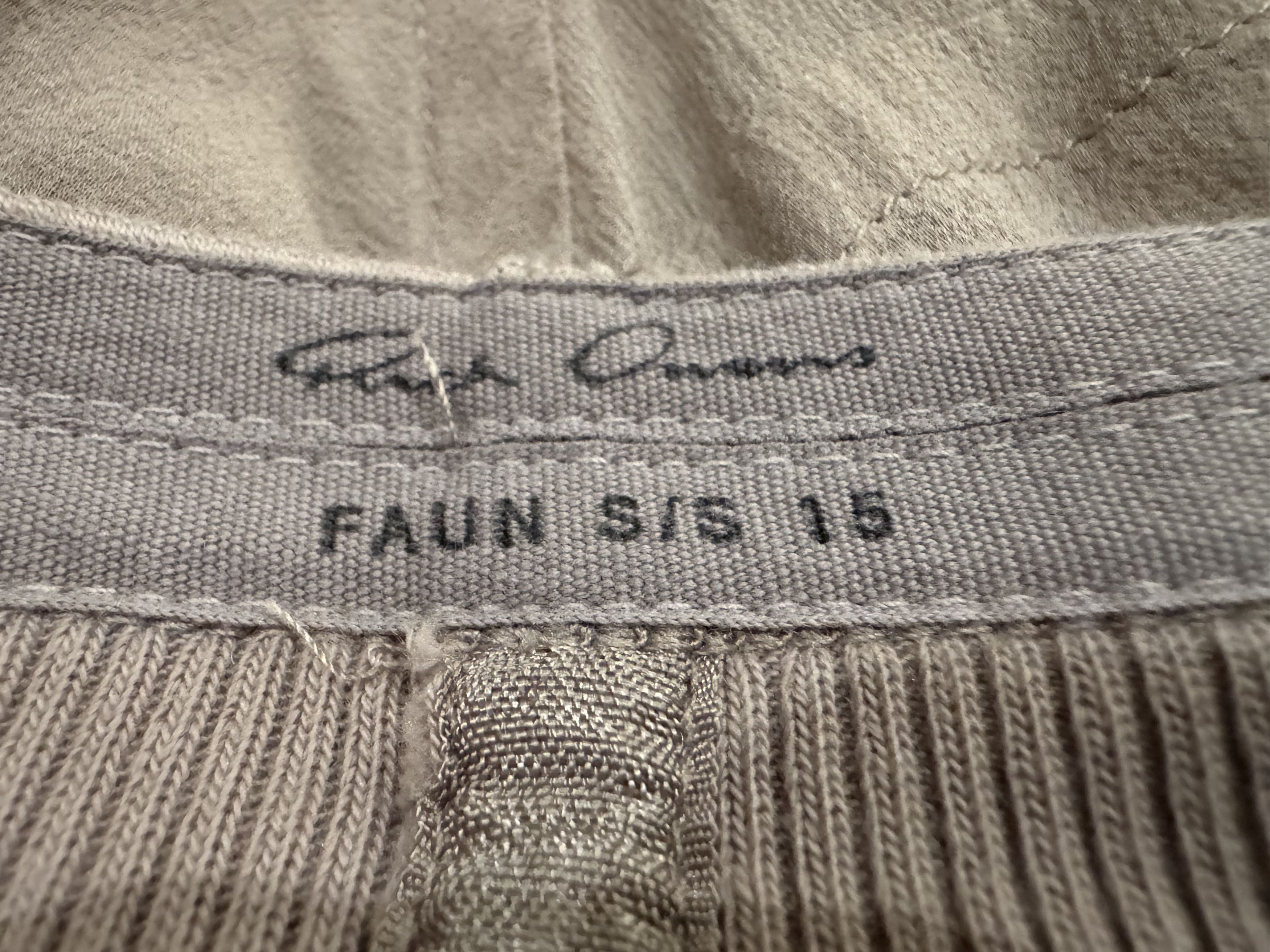 Rick Owens Rick Owens Faun Bias-Cut Fishtail Skirt (S/S15) Size 26" / US 2 / IT 38 - 2 Thumbnail