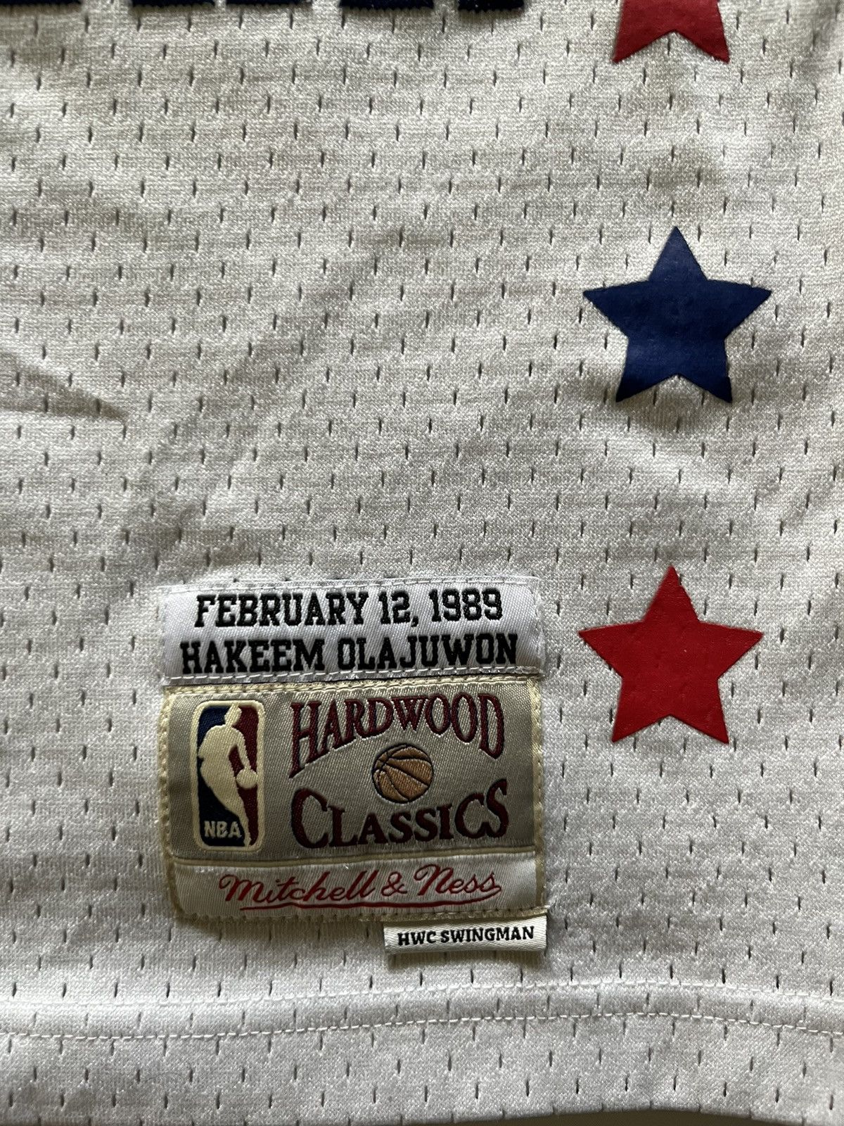 Mitchell & Ness Vintage Hakeem Olajuwon NBA All Star Jersey Size US M / EU 48-50 / 2 - 4 Thumbnail