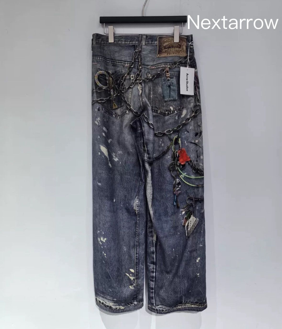 Acne Studios Acne Studios 3D Digital Printed Jeans Size US 44 / EU 60 - 2 Thumbnail