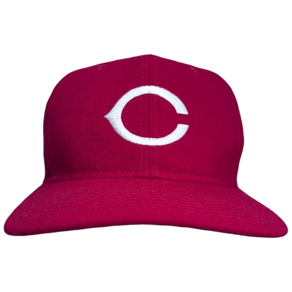 MLB Vintage 90s MLB Cincinnati Reds Plain Logo Wool Starter Hat Size ONE SIZE - 1 Thumbnail