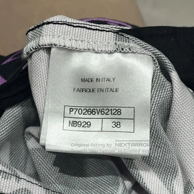 Chanel Chanel Purple Floral Cotton Summer Shorts . Size 28" / US 6 / IT 42 - 6 Thumbnail