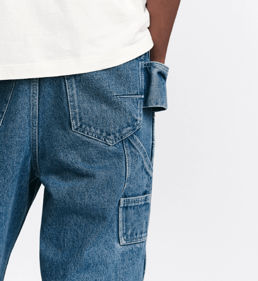 Dior o1w1db11225 493D18 Carpenter Jeans in Blue Size US 36 / EU 52 - 7 Thumbnail