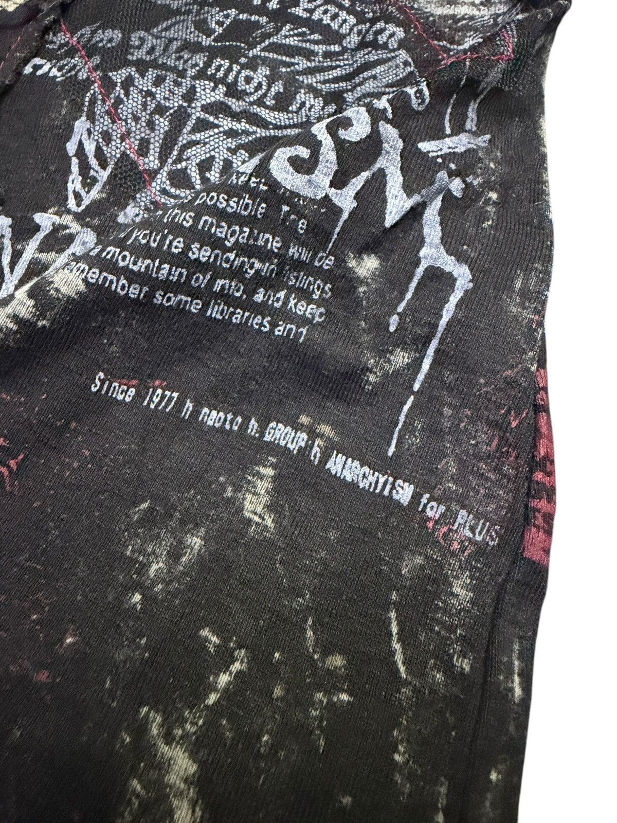 Seditionaries H.Anarchyism for Plus Seditionaries Long Sleeve Size S / US 4 / IT 40 - 7 Thumbnail