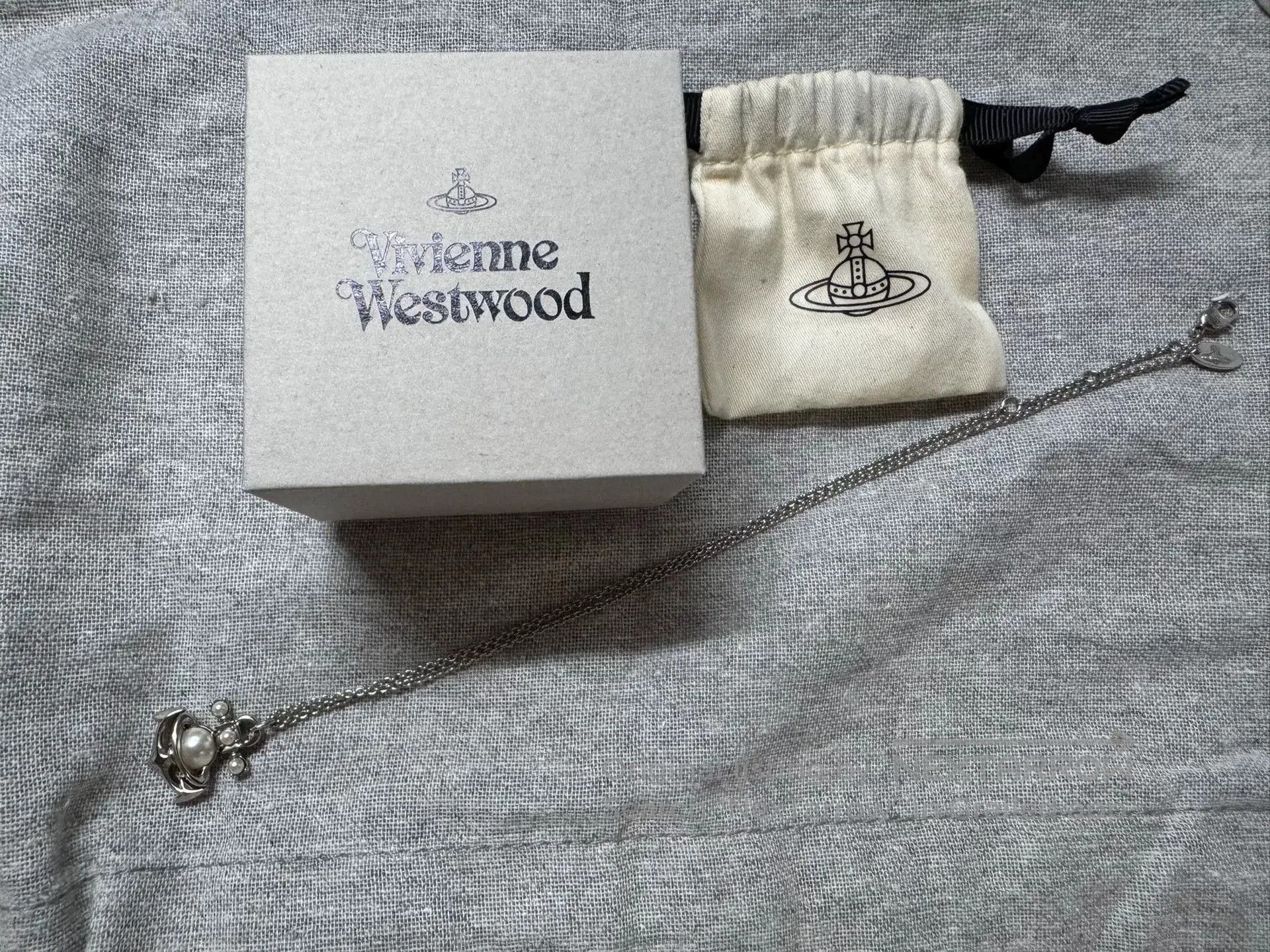 Vivienne Westwood Vivienne Westwood Vintage Saturn Pearl Necklace. Size ONE SIZE - 6 Thumbnail