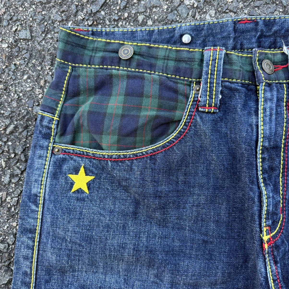 Japanese Brand vintage japanese sunplan denim jean pants Size US 33 - 7 Thumbnail
