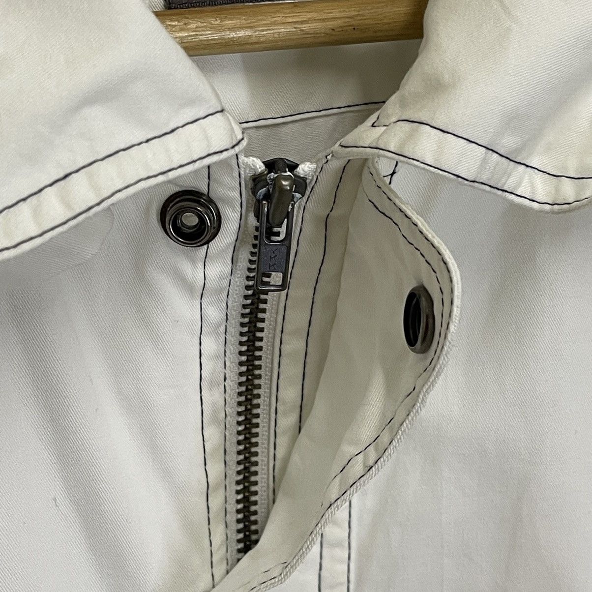 Issey Miyake Vintage 90s Naf Naf By Issey Miyake Zipper Hoodie Jacket Size US L / EU 52-54 / 3 - 11 Thumbnail