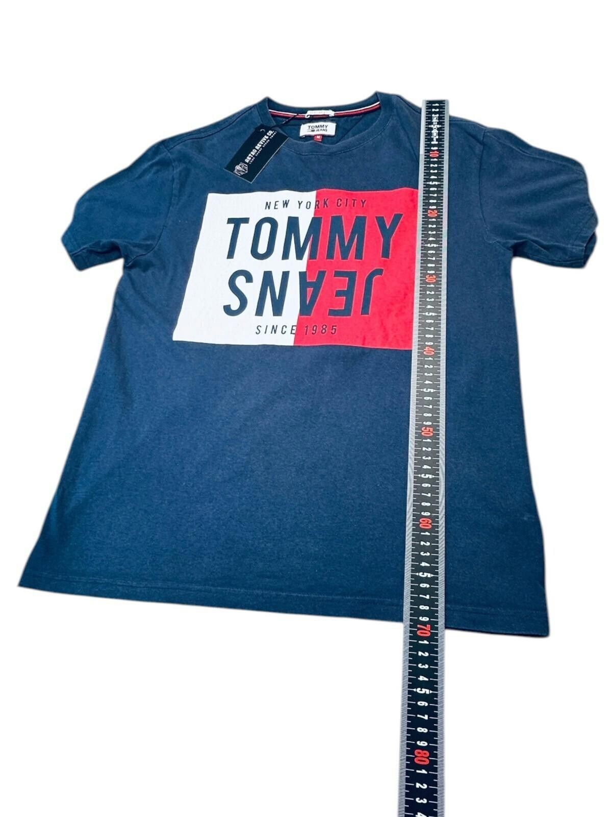 Tommy Hilfiger Tommy Jeans T-Shirt Men's UK Size M Blue Graphic Print Size US M / EU 48-50 / 2 - 7 Thumbnail