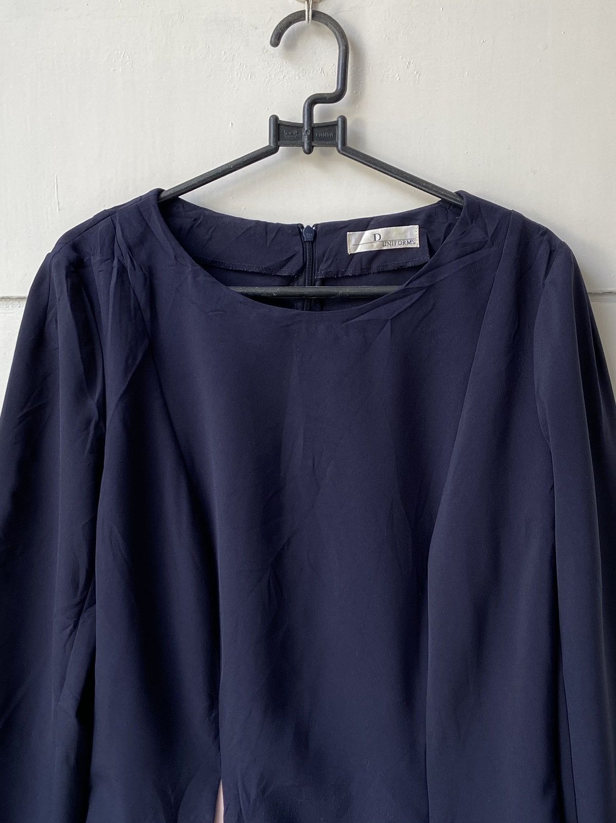 Dior D UNIFORMS Navy Blouse Size XS / US 0-2 / IT 36-38 - 11 Thumbnail