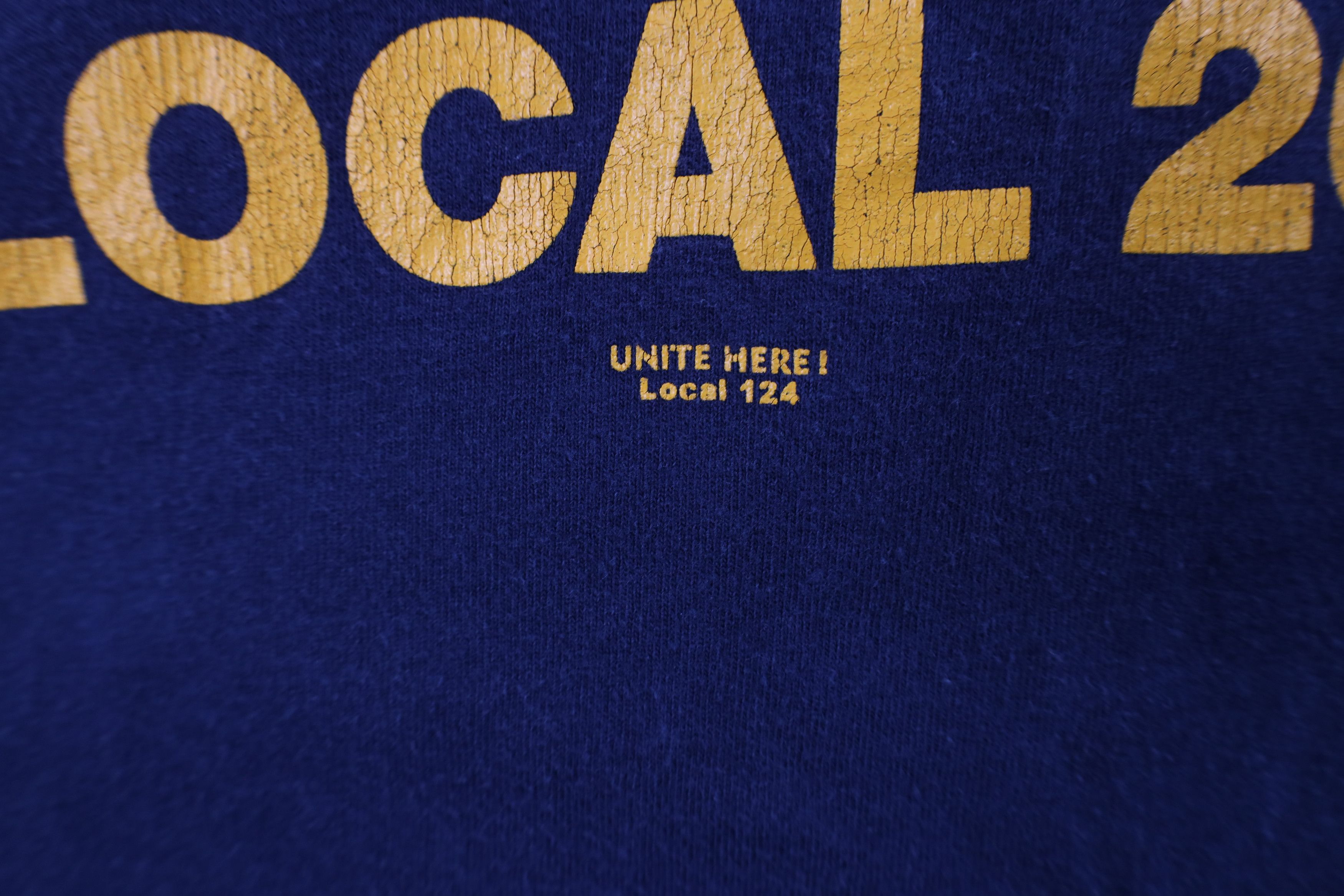 Vintage Vintage 90s Teamsters Union Local 20 Short Sleeve T-Shirt Size US L / EU 52-54 / 3 - 5 Thumbnail