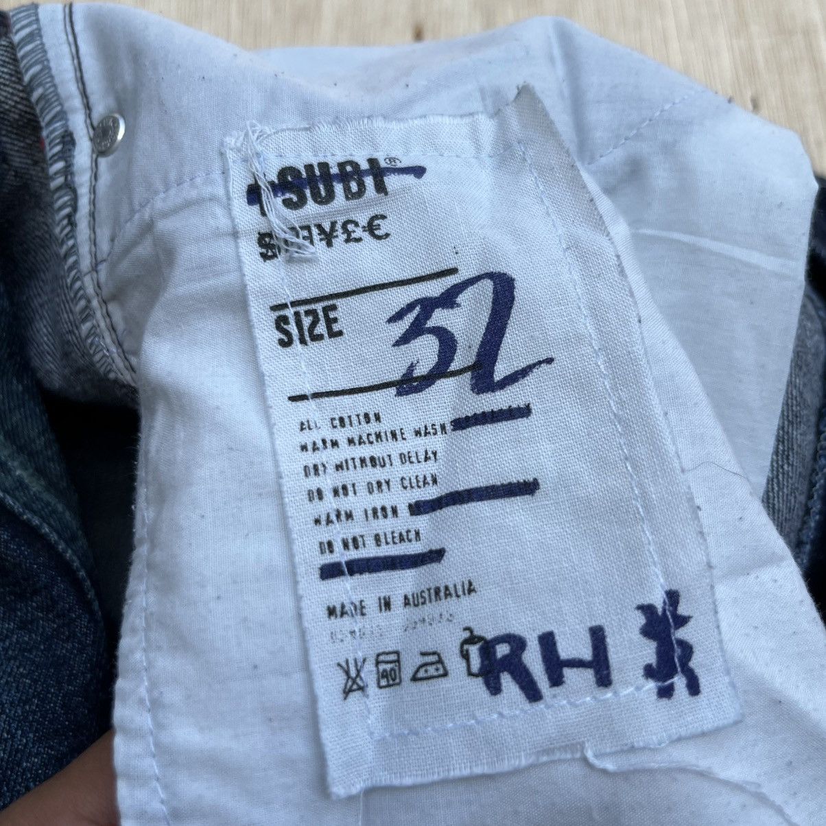 Ksubi KSUBI STIPPY DEE DEE SELVEDGE DISTRESSES DENIM Size US 32 / EU 48 - 5 Thumbnail
