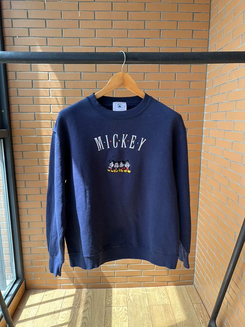 Vintage VintageSweatshirt 90s Mickey Mouse 2505-Nextarrow Size US L / EU 52-54 / 3 - 1 Thumbnail
