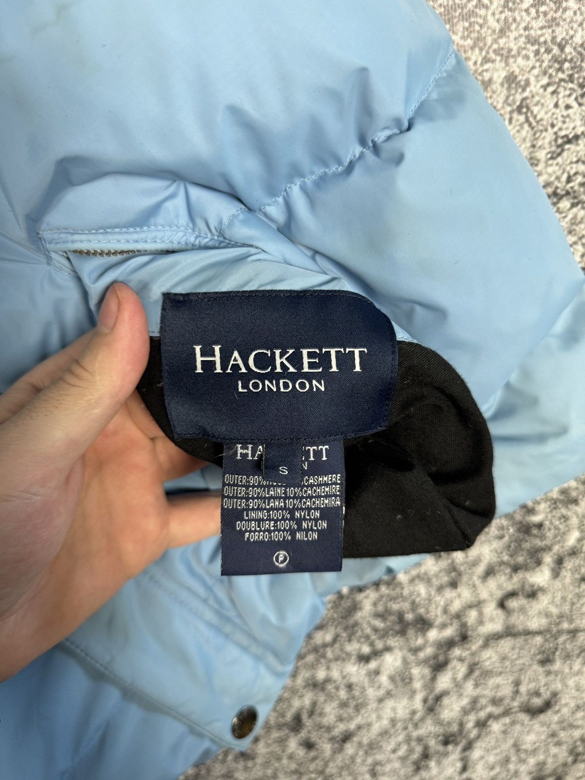 Hackett Men’s Hacket London Reversible Down Vest Puffer Gilet Size S Size US S / EU 44-46 / 1 - 12 Thumbnail