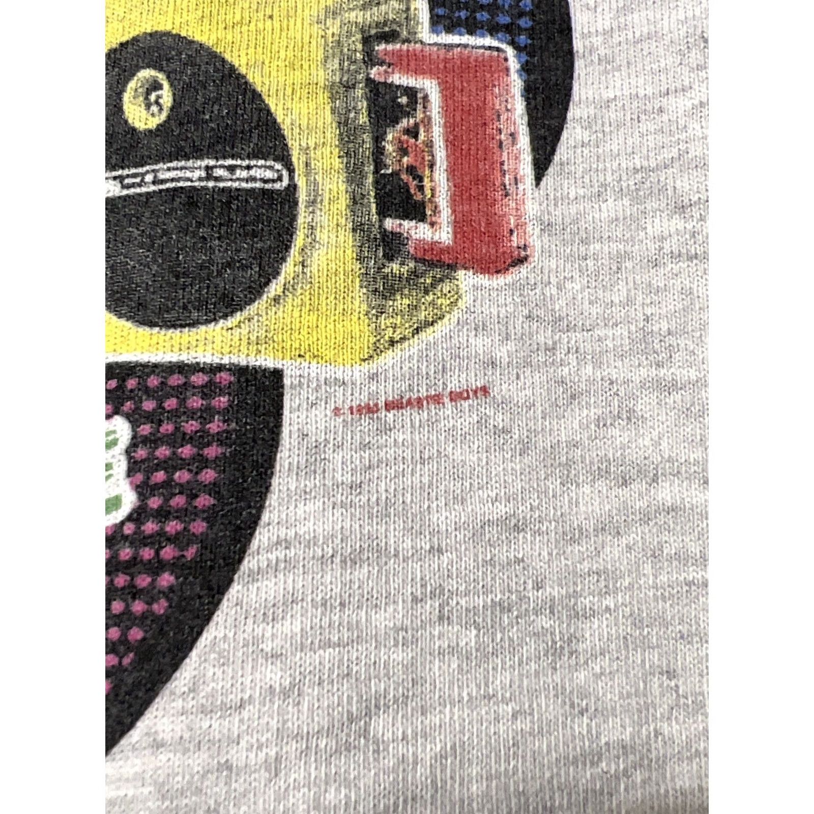 Hanes VINTAGE Beastie Boys T Shirt XL Rap Band Hip Hop 90s Gray Mens Size US XL / EU 56 / 4 - 3 Thumbnail