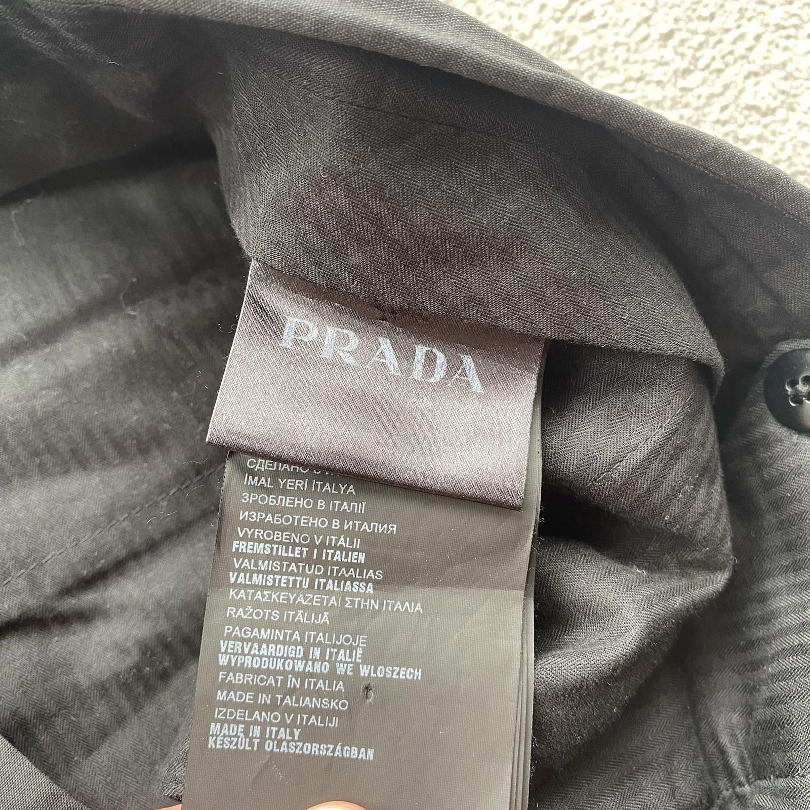 Prada Prada Men’s Virgin Wool Trousers Size 46 Grey Size US 30 / EU 46 - 9 Thumbnail