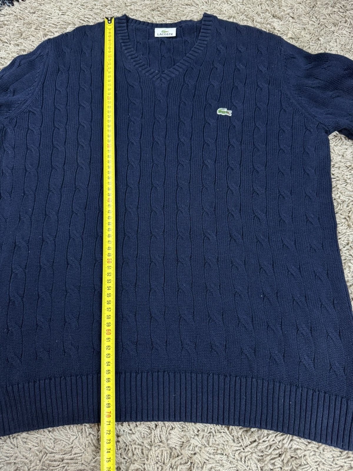 Lacoste Sweater crewneck Lacoste original old money item Size US L / EU 52-54 / 3 - 6 Thumbnail