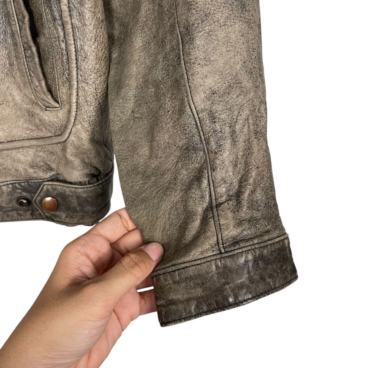 Japanese Brand Japanese Brand Leather Jacket Size US M / EU 48-50 / 2 - 13 Thumbnail