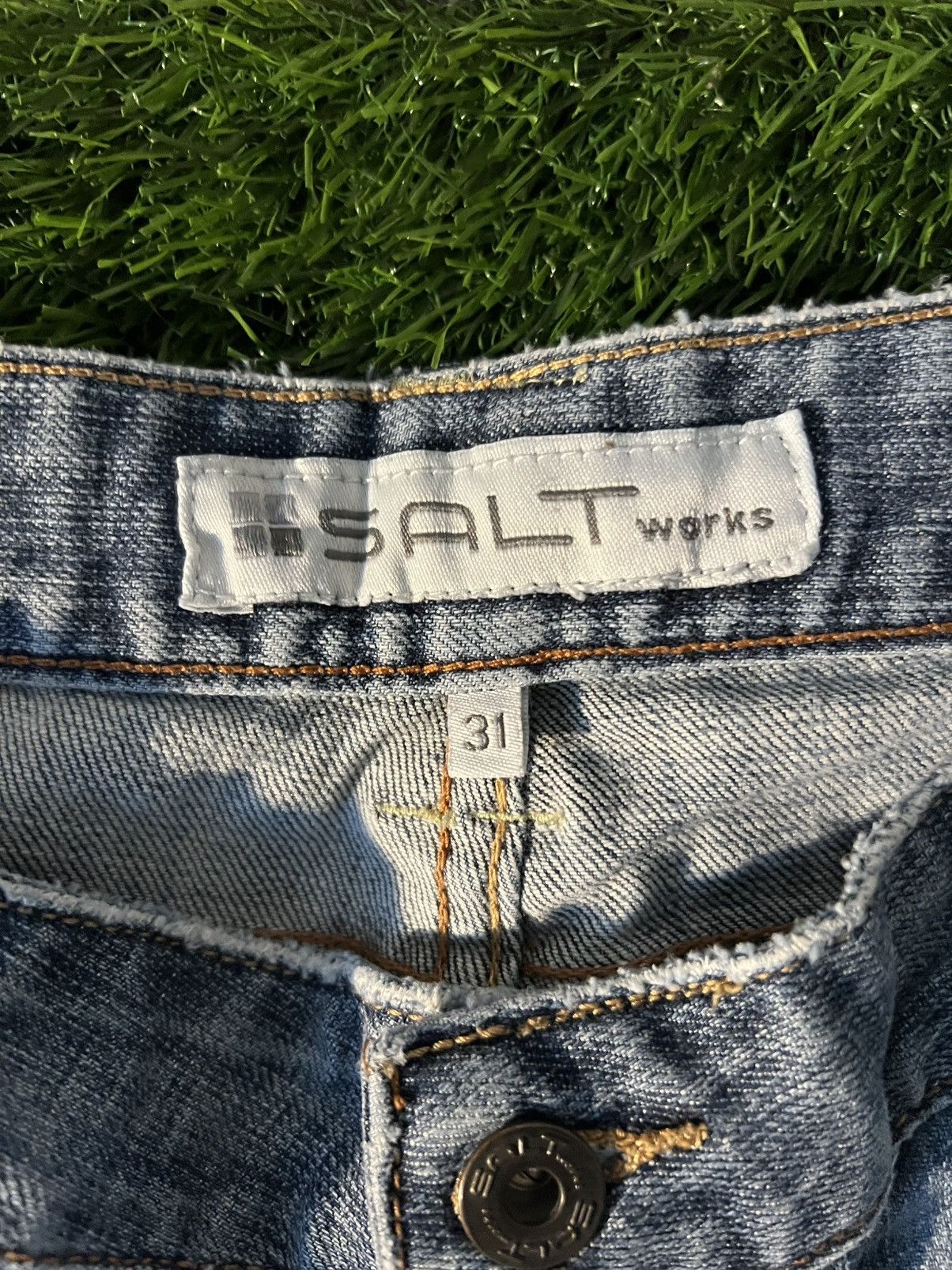 Vintage Vintage Salt works jeans Size US 31 - 1 Thumbnail