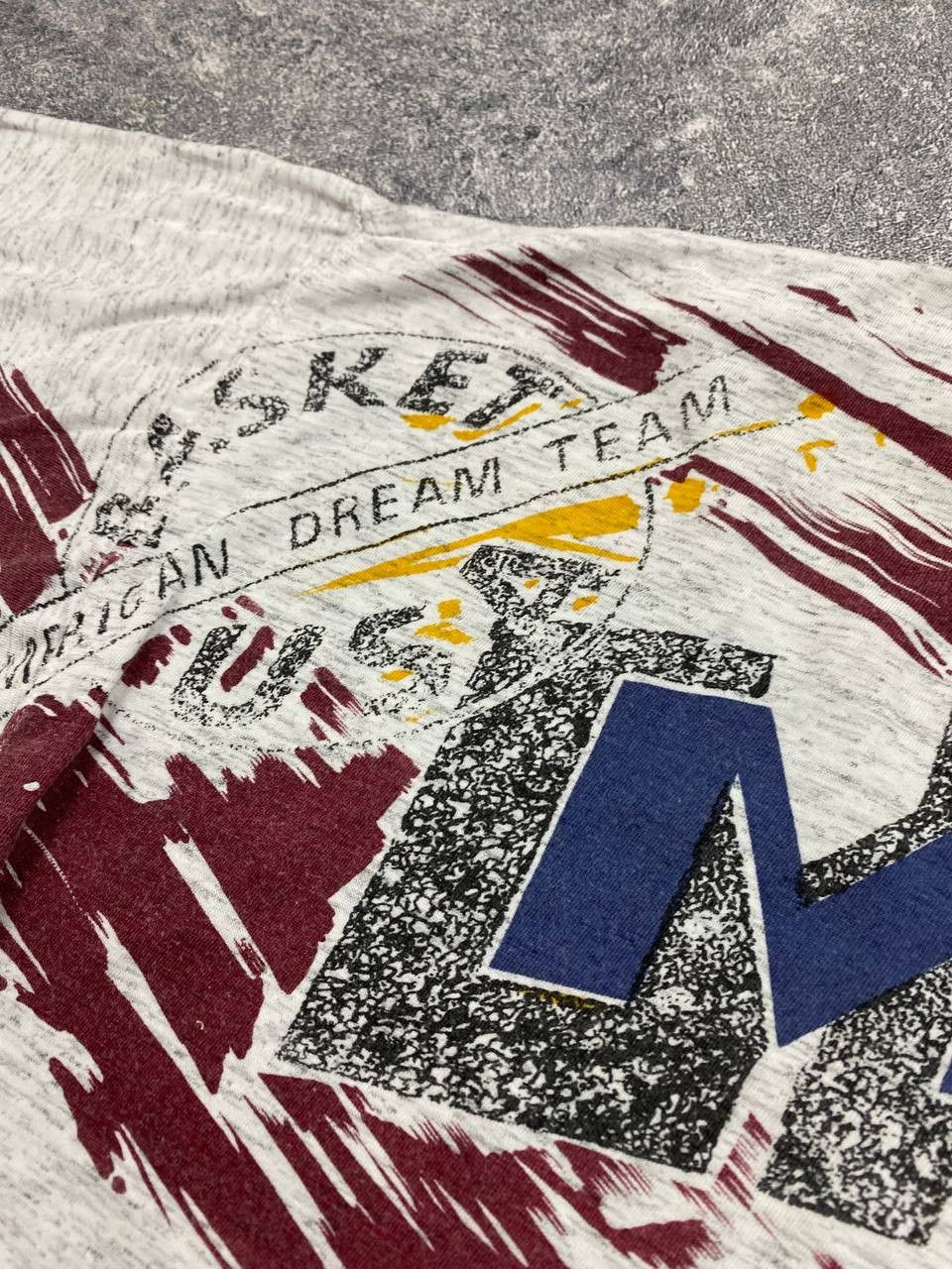 Band Tees × NBA × Vintage Vintage American Dream Team Miller 23 NBA Basketball tee Size US XL / EU 56 / 4 - 11 Thumbnail