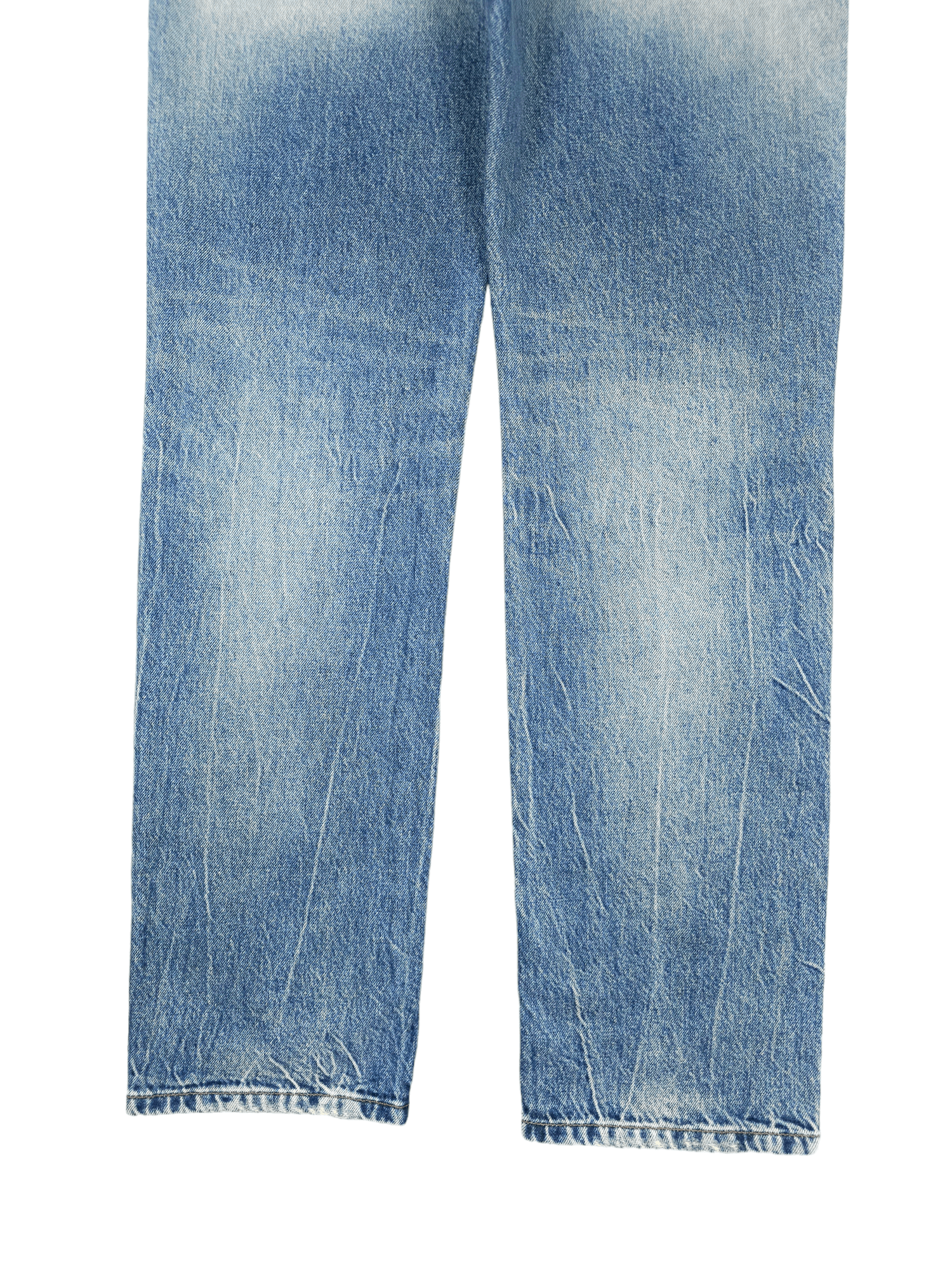 Calvin Klein × Japanese Brand 💎 Size 33/34 Calvin Klein Distressed Ripped Straight Jeans Size US 33 - 15 Thumbnail