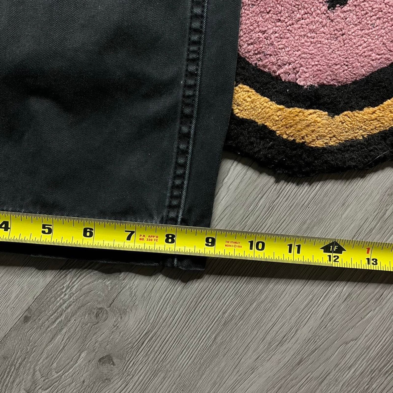 JNCO Jnco Jeans Tradition Loose Fit Cargo Pants Size 38 Black Size US 38 / EU 54 - 6 Thumbnail