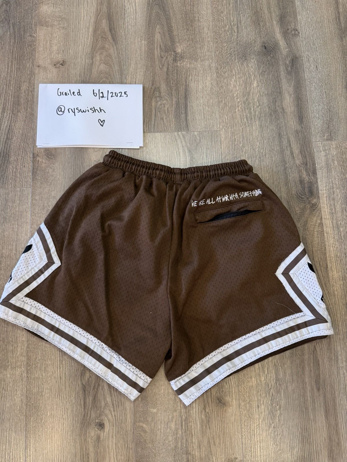 Other At War Streetwear Eric Emanuel Lookalike Mesh Short Size US 30 / EU 46 - 3 Thumbnail