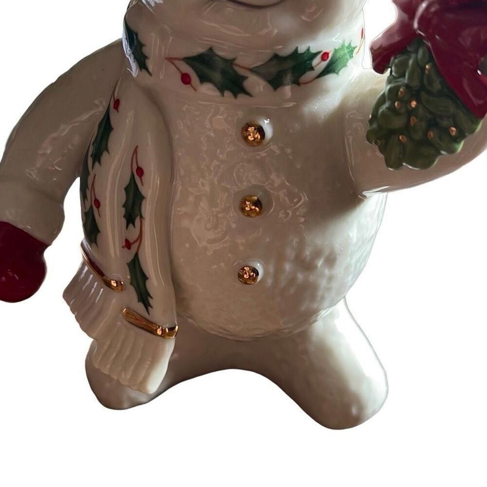 Designer Lenox Merry mistletoe snow man Size ONE SIZE - 6 Thumbnail