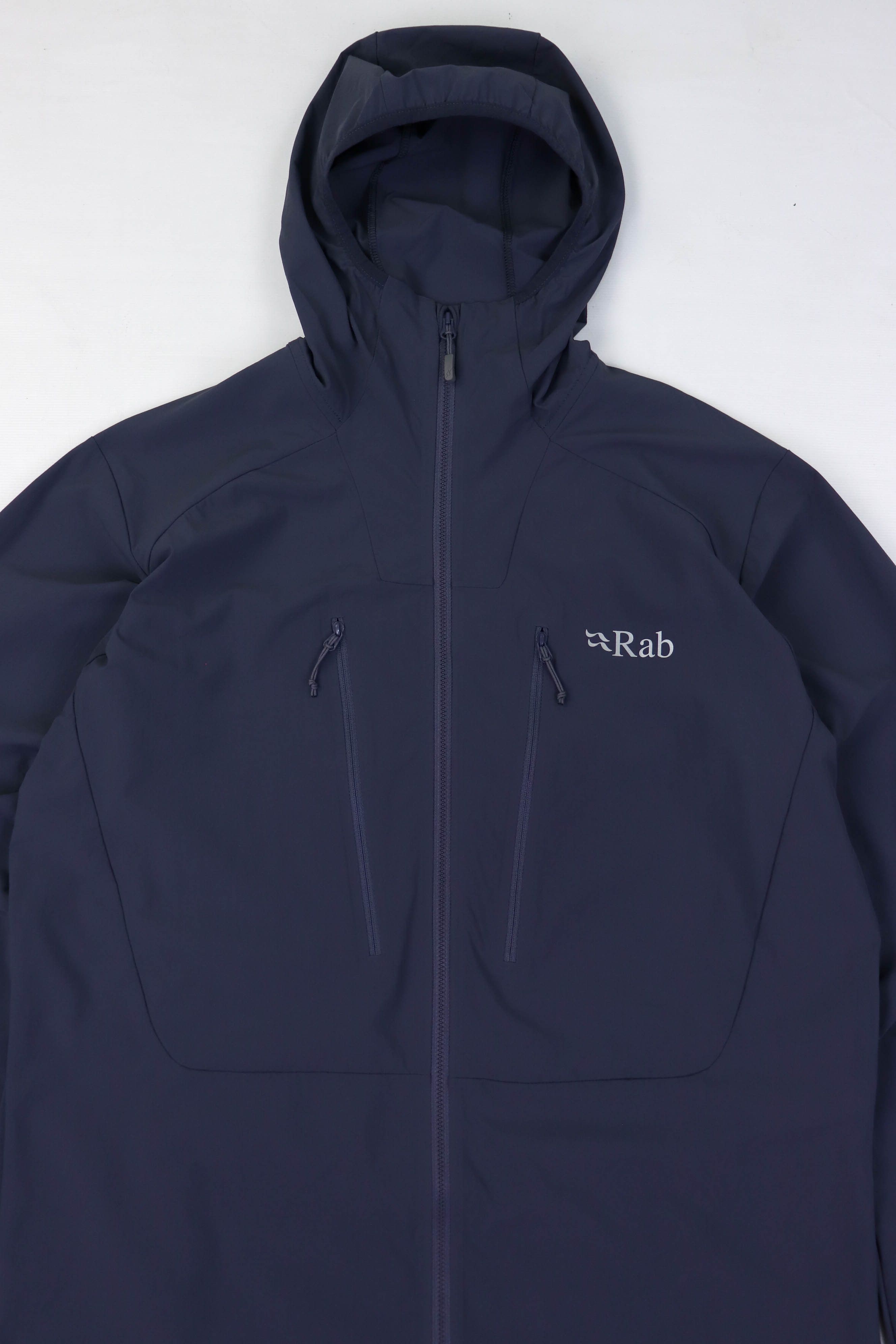 Rab Rab Dark Gray Soft Shell QWS-35 Borealis Windbreaker Jacket Size US L / EU 52-54 / 3 - 3 Thumbnail