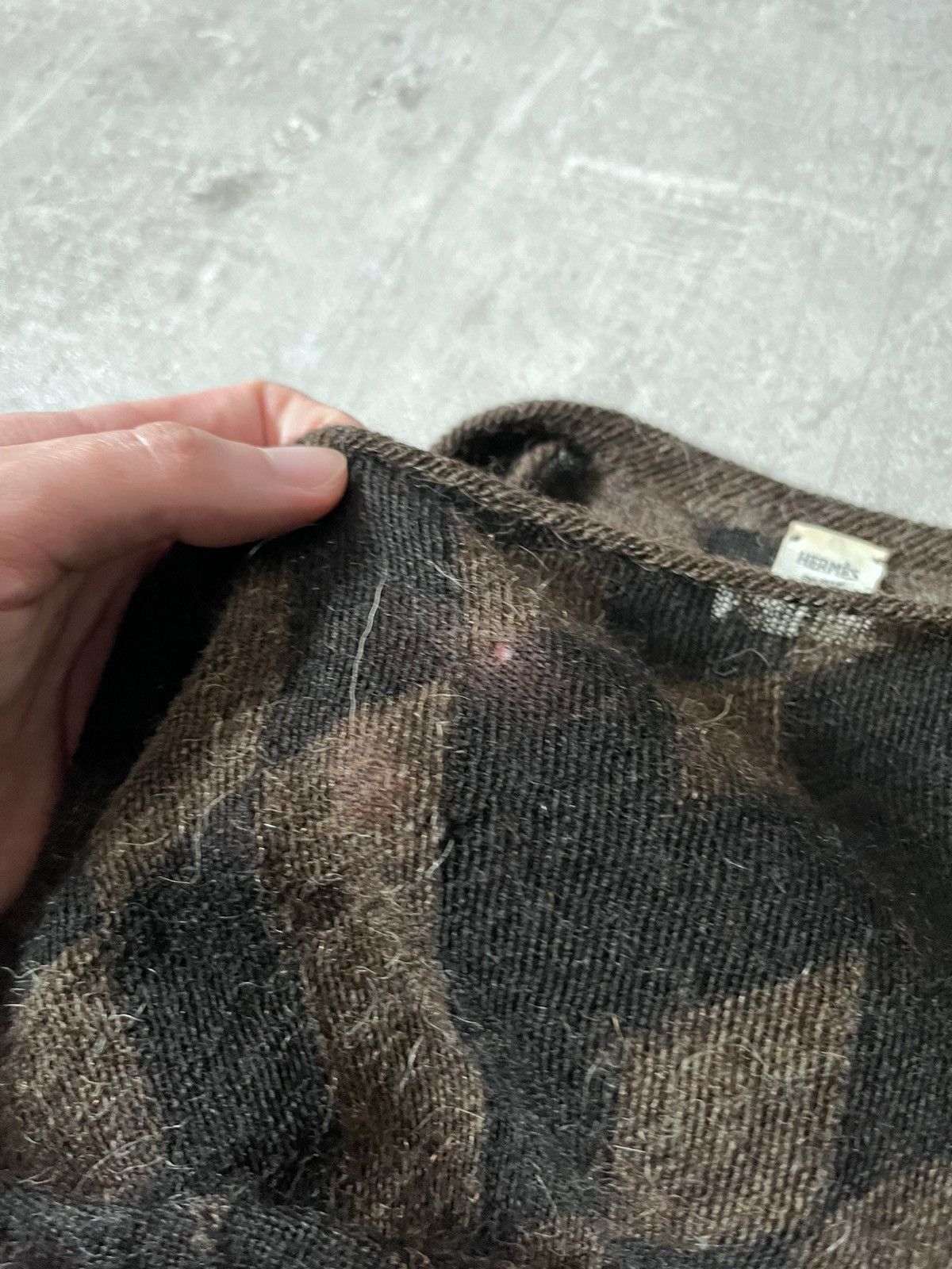 Hermes Hermes Alpaca Wool sweater brown black Size M / US 6-8 / IT 42-44 - 10 Thumbnail