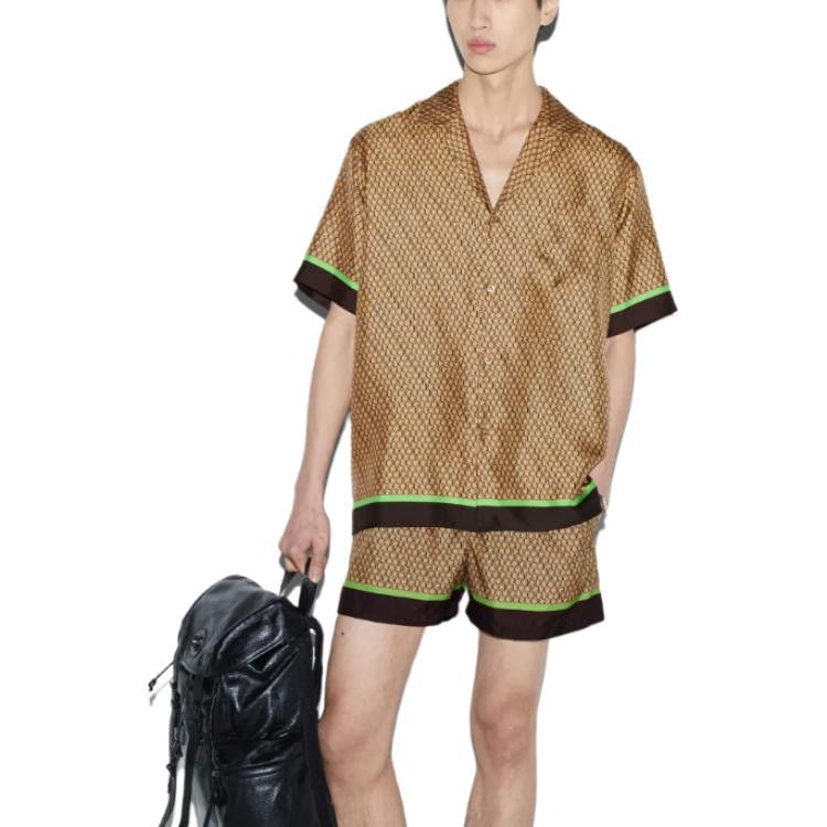 Gucci o1la5ras0426 Allover Gucci Print Nylon Swim Short Size US 36 / EU 52 - 3 Thumbnail