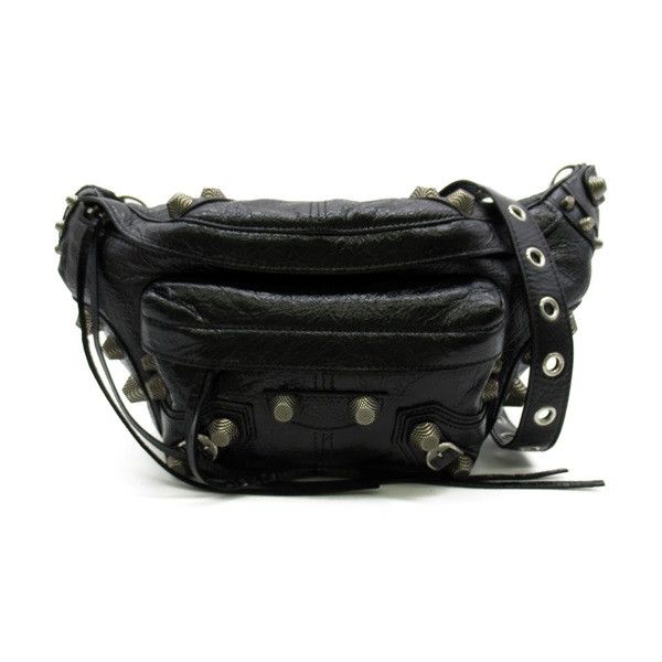 image of Balenciaga Le Cagole Medium Beltbag in Black, Men's