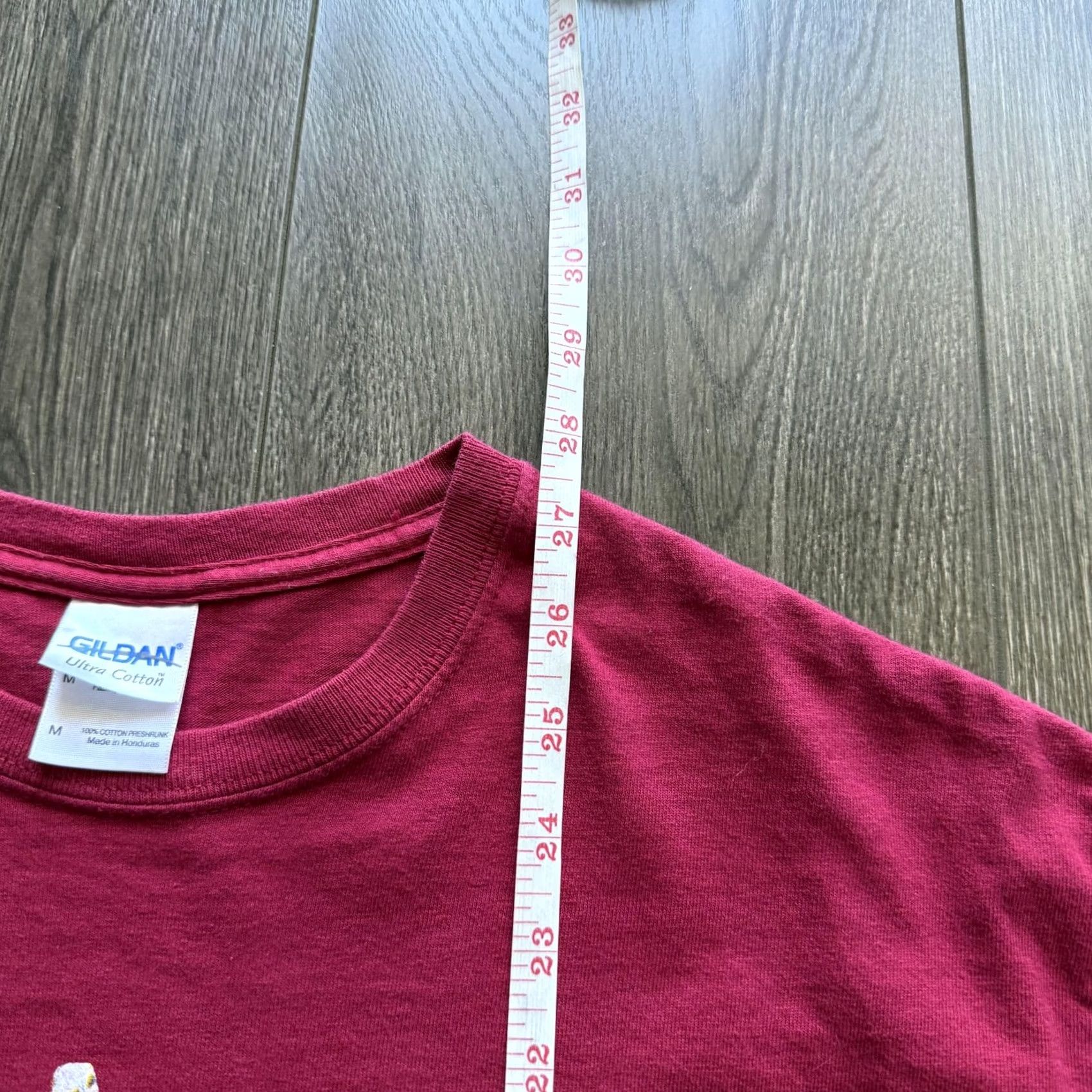 Gildan Y2K Art Tee Funny Duck Tape Shirt Medium Red Mens T-Shirt Graphic Print Crew Neck Short Sleeve Jersey Cotton Vintage: No Size US M / EU 48-50 / 2 - 7 Thumbnail