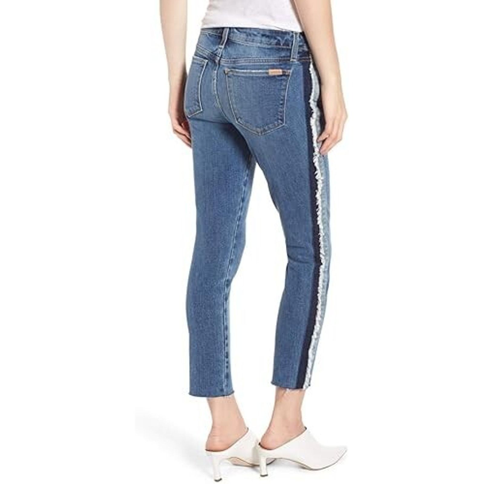 Joe's Joe's Womens Jeans Mid Rise Skinny Crop Size 28W A000829 Size 28" / US 6 / IT 42 - 2 Thumbnail