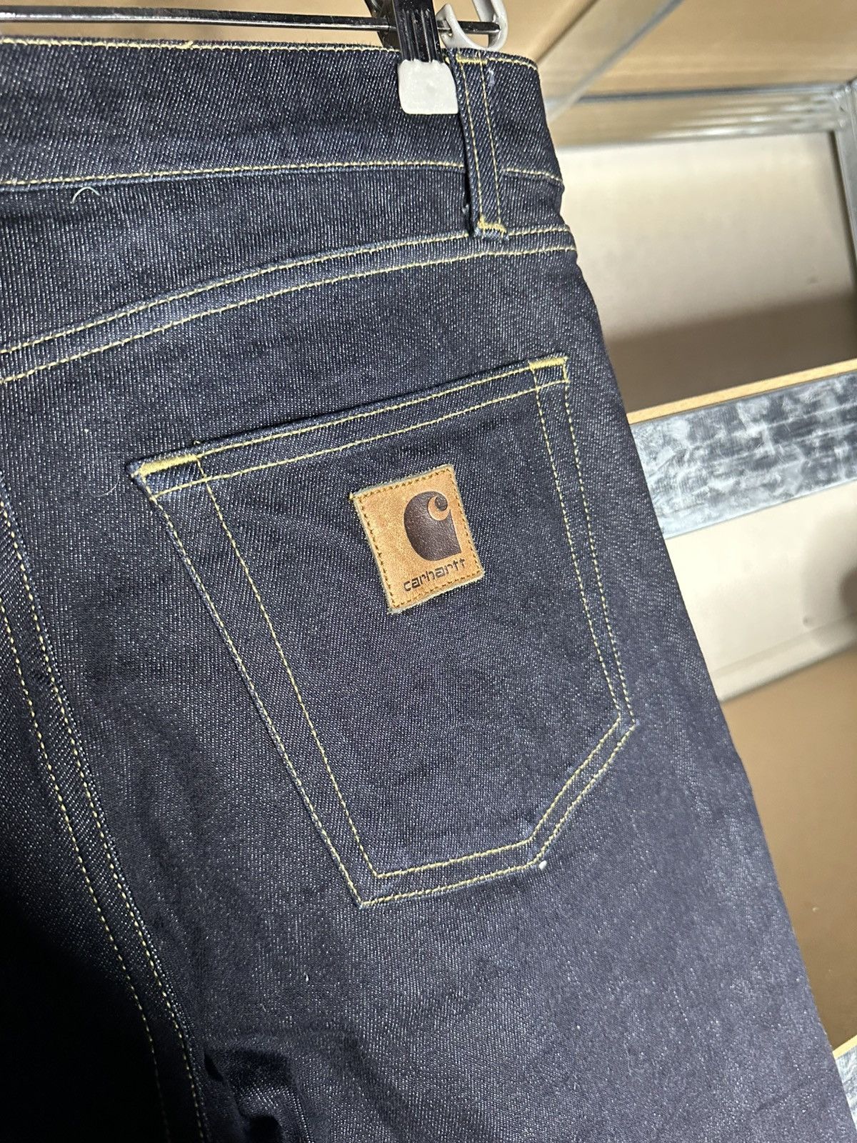 Carhartt Carhartt WIP Rebel Pant Jeans 32x32 Navy Denim Pants Size US 32 / EU 48 - 4 Thumbnail