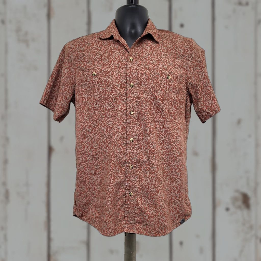 Vintage L.L. Bean Mens Rust Button Up Shirt Small-R Outdoor Casual Hawaiian Island Beach Shirt Mens SS Red Hawaiian 90s? Size US S / EU 44-46 / 1 - 1 Thumbnail