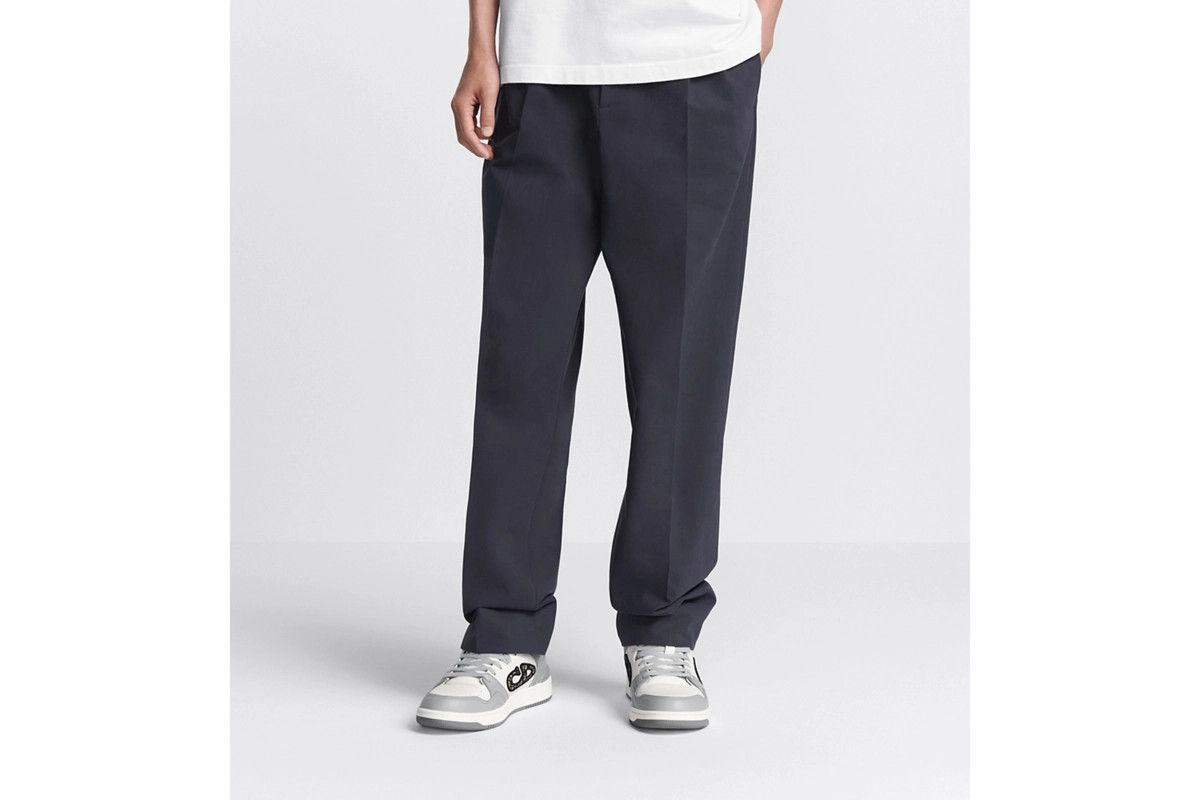 Dior o1bcso1str0226 Charm Pants in Navy Blue Size US 32 / EU 48 - 4 Thumbnail