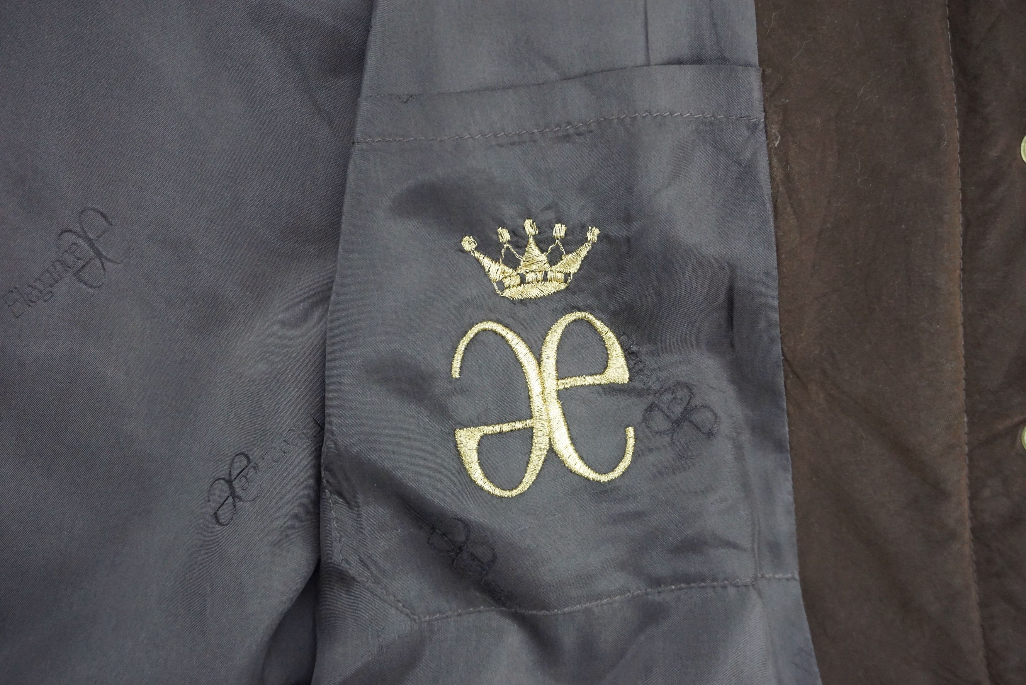 Designer Vintage Elégance Paris Long Coat Vintage Made in Germany Size L / US 10 / IT 46 - 8 Thumbnail