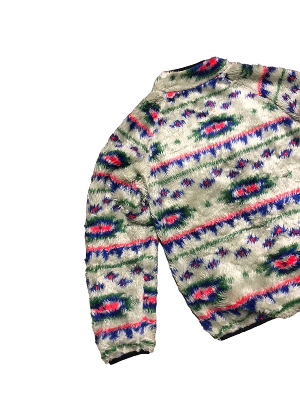 Japanese Brand Manastash Native Fleece Sherpa Zipper Jacket Size US M / EU 48-50 / 2 - 9 Thumbnail