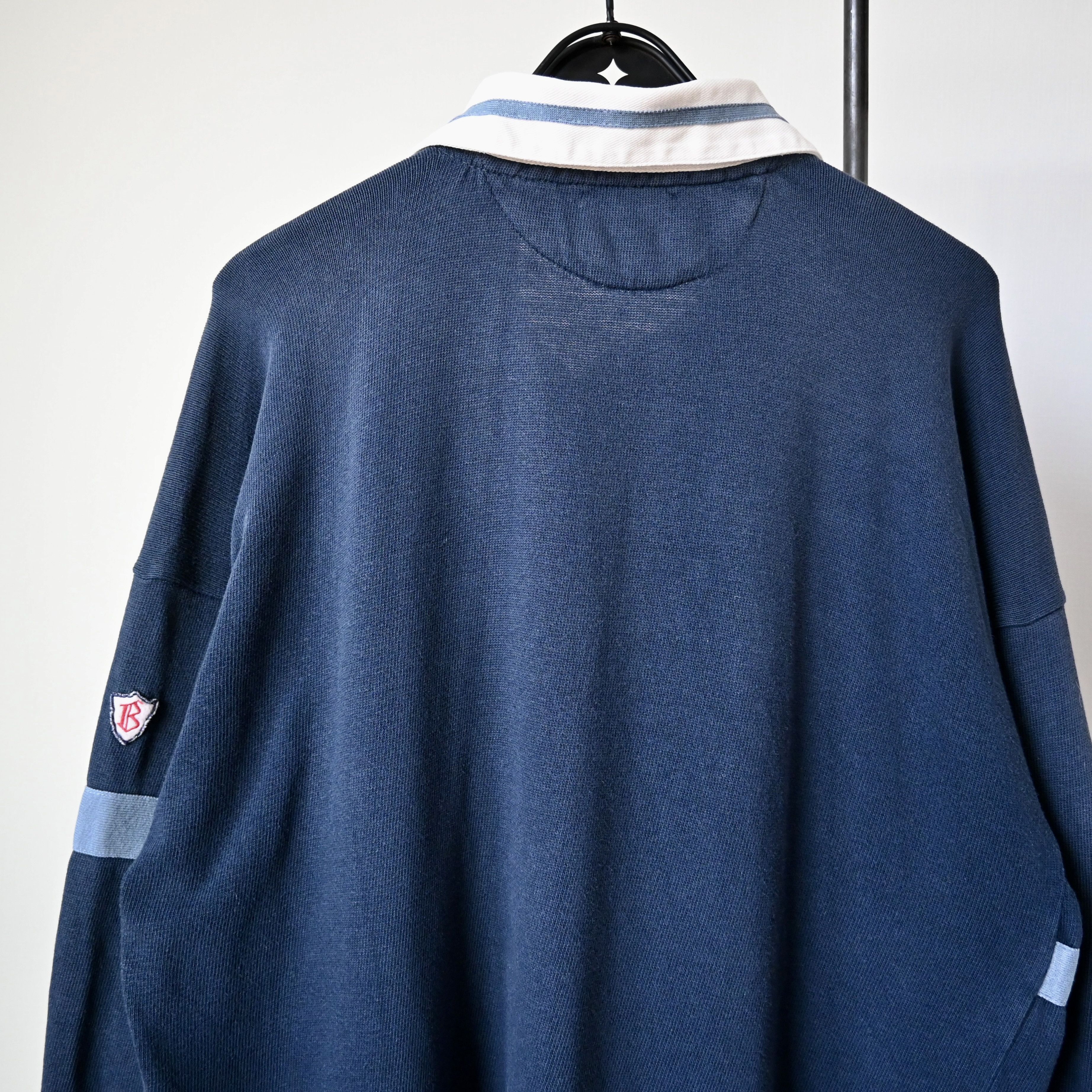 United Colors Of Benetton VTG 1990s United Colors Of Benetton rugby shirt Size US XL / EU 56 / 4 - 3 Thumbnail