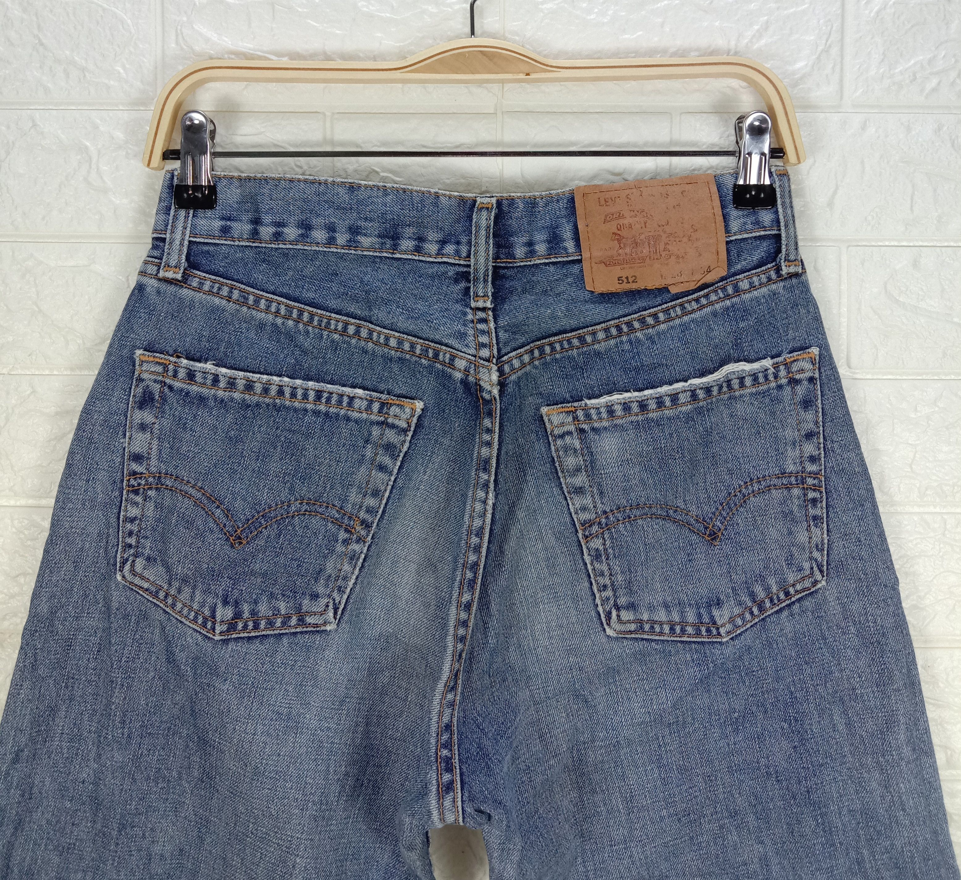 Levi's Vintage 90s Levi's 512 Jeans Size 28" / US 6 / IT 42 - 6 Thumbnail