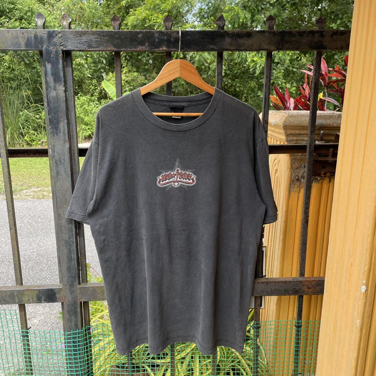 No Fear 🔥Vintage 90s No Fear Big Logo Girl Design Skateboard Tee Size US XL / EU 56 / 4 - 2 Thumbnail