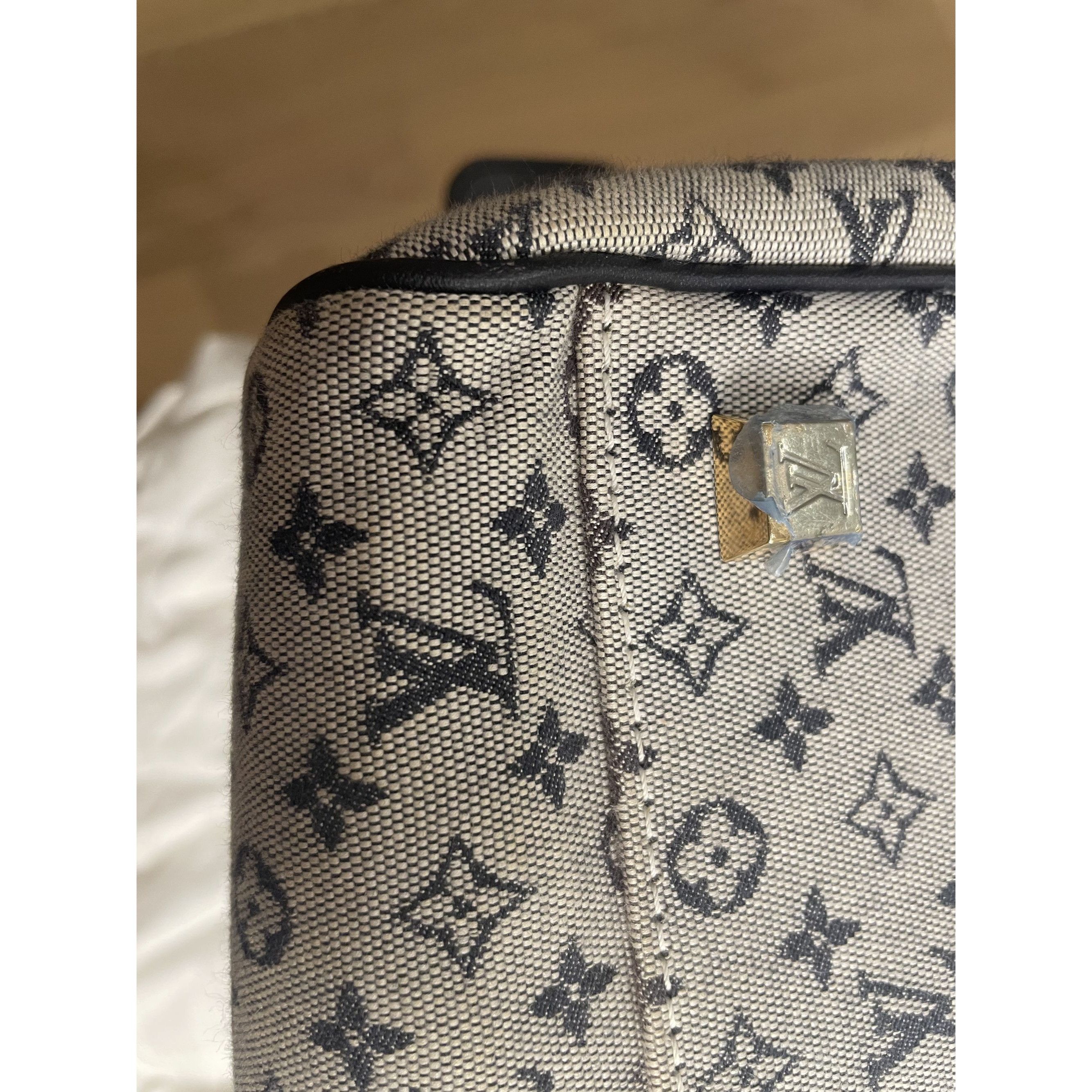 Louis Vuitton Louis Vuitton Monogram Canvas Speedy 35 Handbag With Leather Size ONE SIZE - 7 Thumbnail