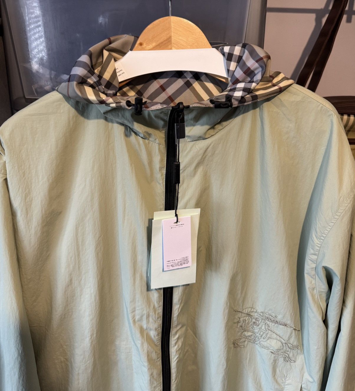 Burberry Burberry Reversible Windbreaker Jacket Size US XL / EU 56 / 4 - 9 Thumbnail