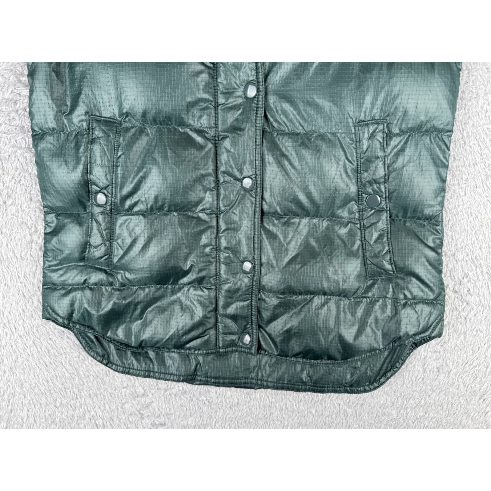 J.Crew J.Crew Vest Womens XS Green Puffer Down Full Zip Pockets Read Textile Shell Quilted Zipper Regular Menus? Size XS / US 0-2 / IT 36-38 - 5 Thumbnail