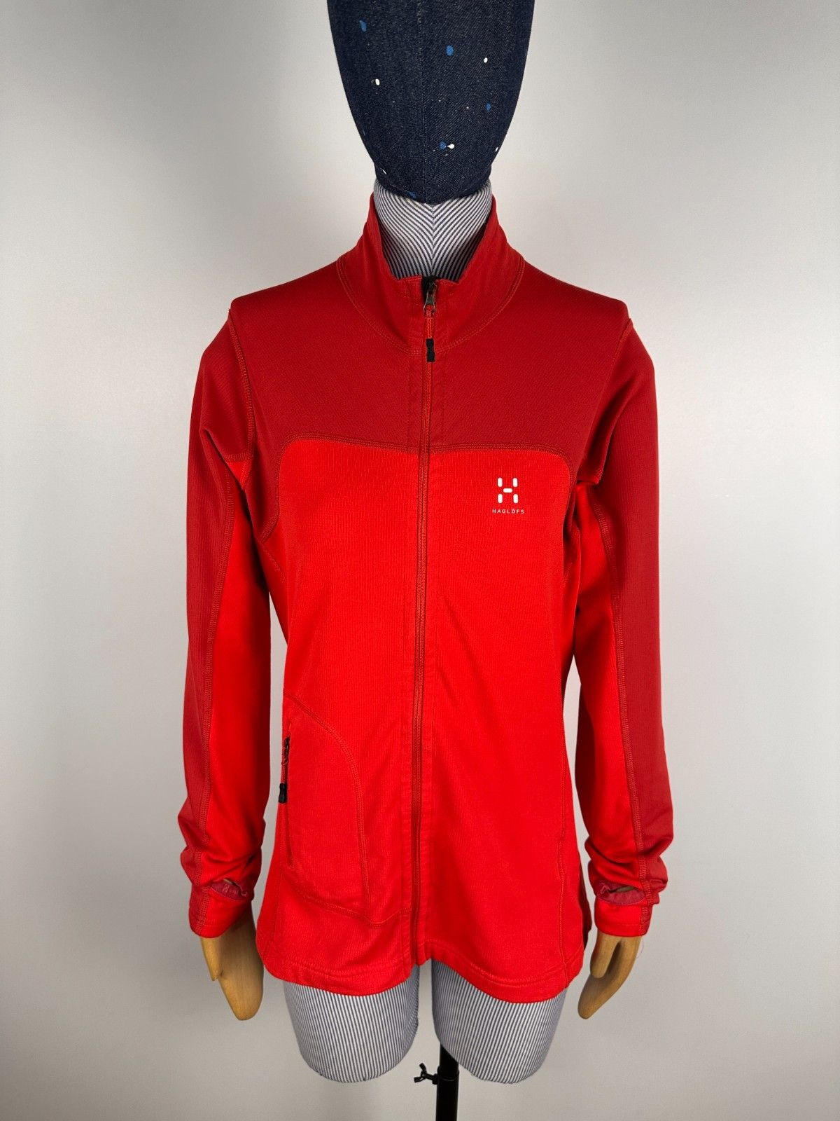 Haglofs Women’s Haglofs Stem Full Zip Fleece Jacket Red Size S Size S / US 4 / IT 40 - 1 Thumbnail