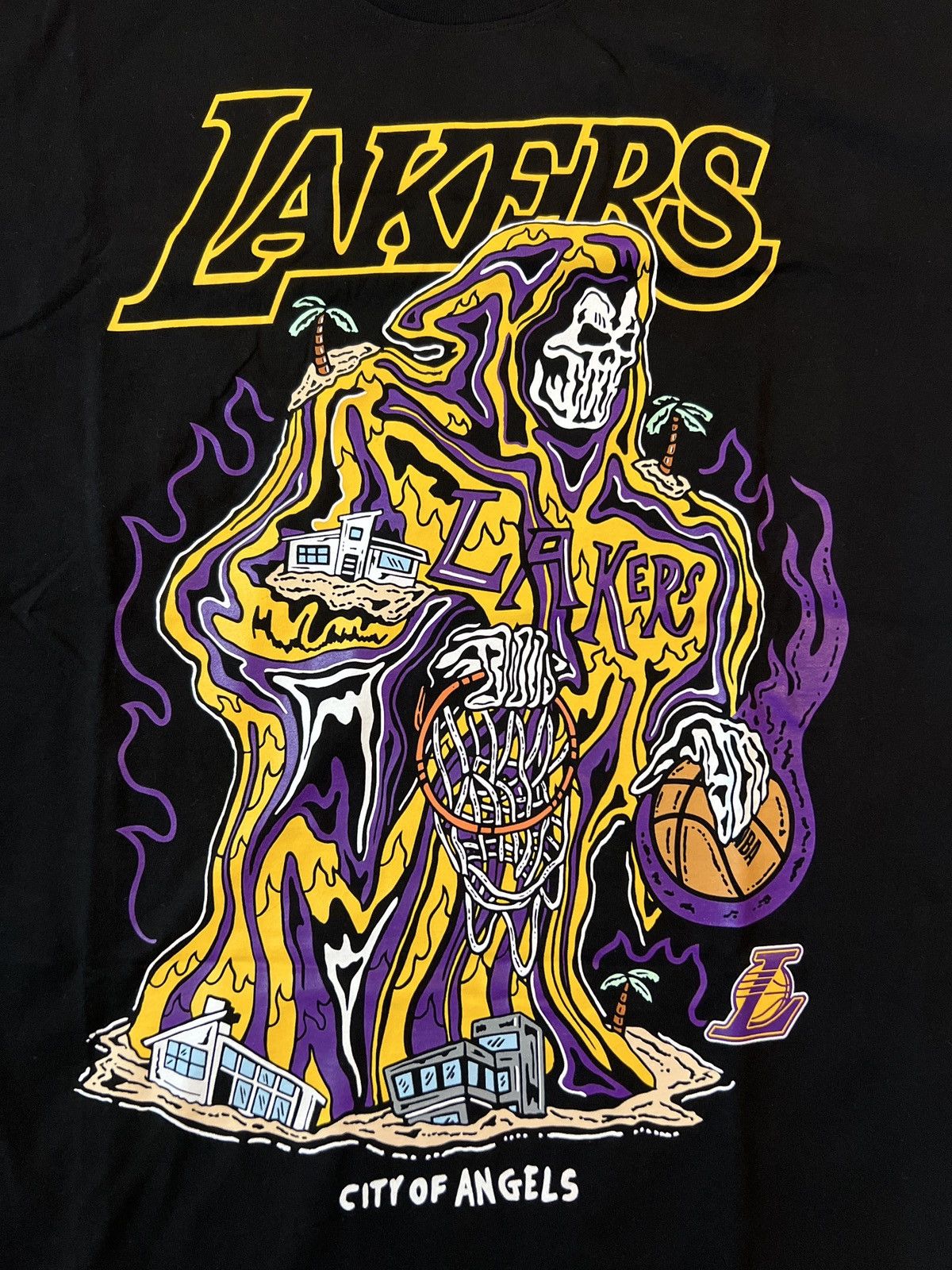 NBA × Warren Lotas BRAND NEW WARREN LOTAS x NBA x LAKERS TEE Size US XL / EU 56 / 4 - 2 Thumbnail