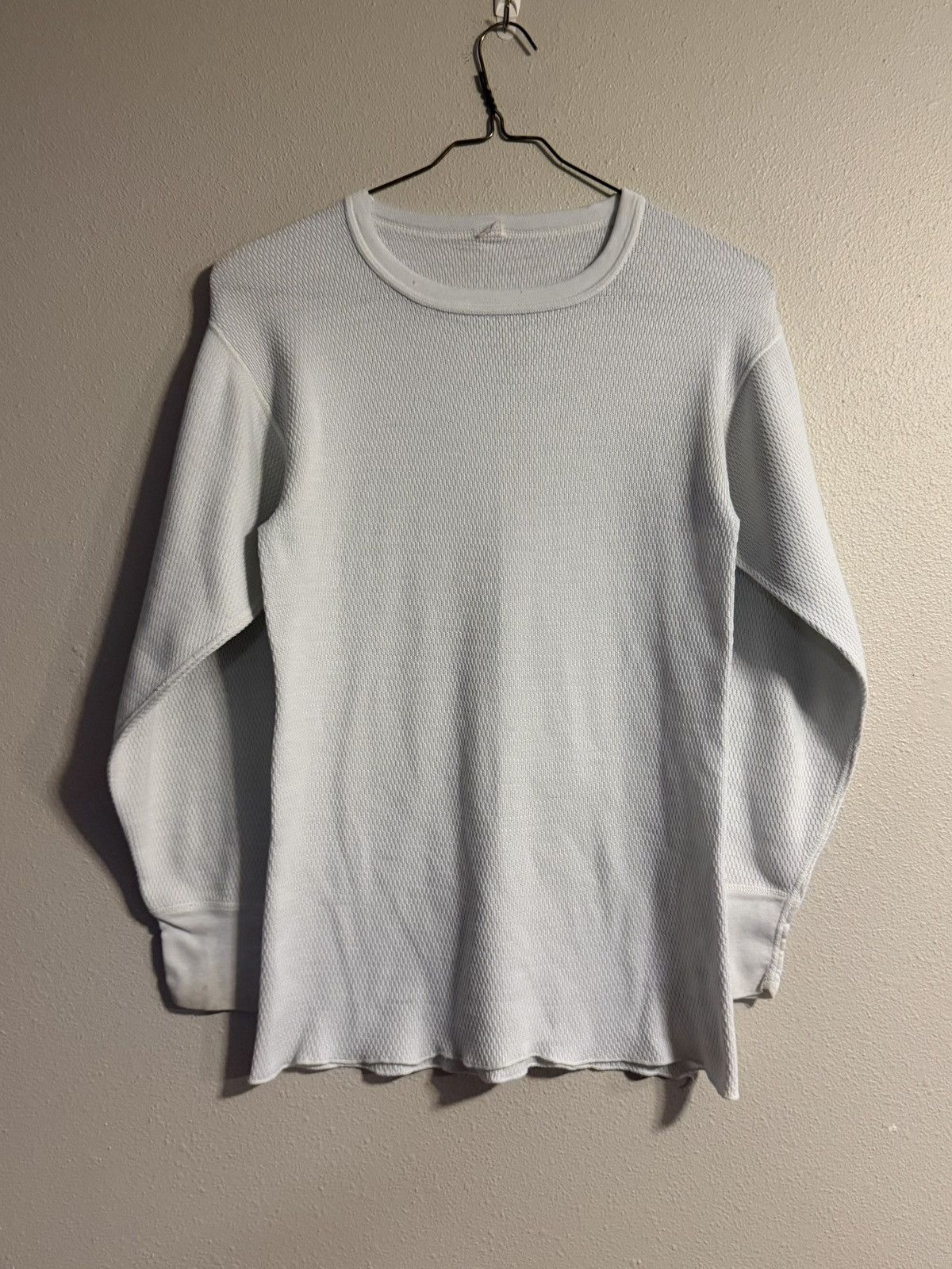 Vintage Vintage 70s Super John White Long Sleeve Thermal large tall Size US L / EU 52-54 / 3 - 1 Thumbnail