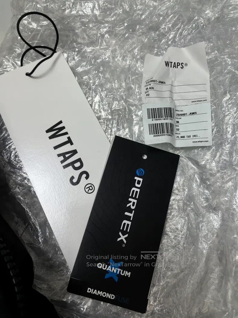 Wtaps Wtaps Waterproof and tear-resistant cotton jacket Size US M / EU 48-50 / 2 - 5 Thumbnail